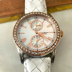 Tommy Bahama wrist watch - genuine leather 22.